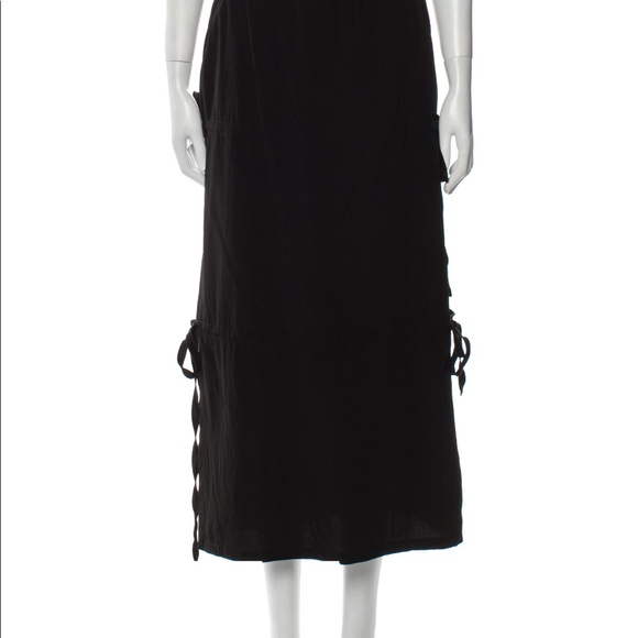 Designer cargo midi skirt - Picture 2 of 3